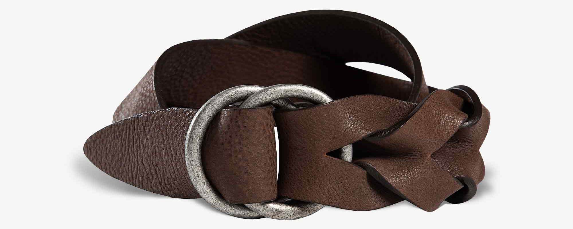 New Women PU Leather Black Belt Round Metal Pin Buckle Circle Belts Fashion  Punk O Ring for Women Belt Woman Belts for Dress (Belt Length : 110, Color  : 1) : 