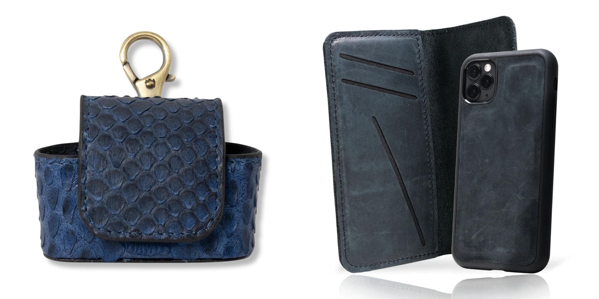 Luxury Alcantara Passport Bag/ Wallet