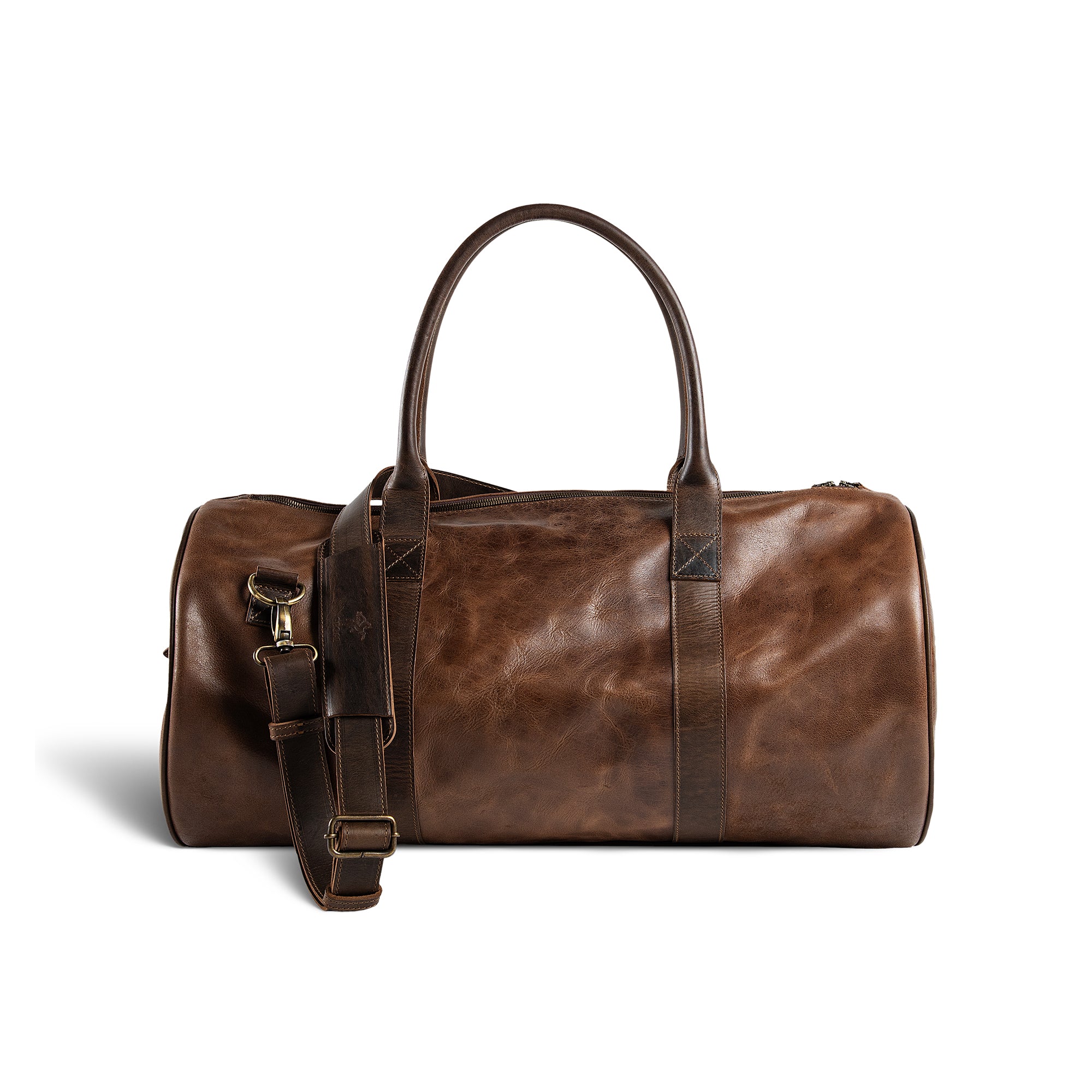 Luxury Buffalo Leather Travel Bag, Holdall, Gym Bag