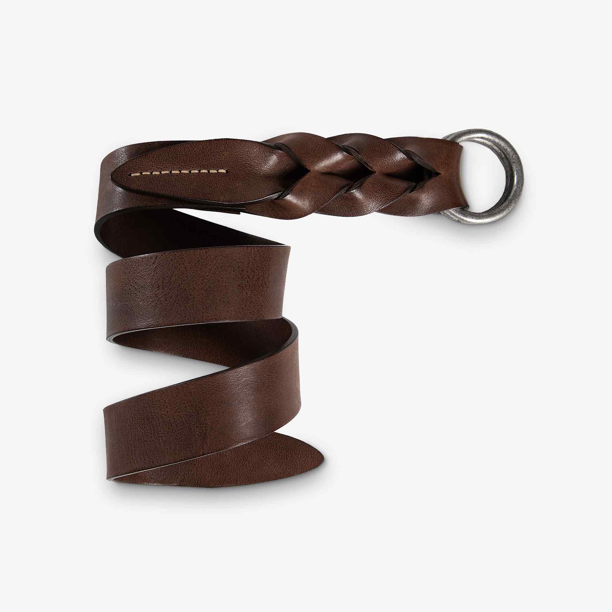 Dark Brown Belt in Italian Cow Leather