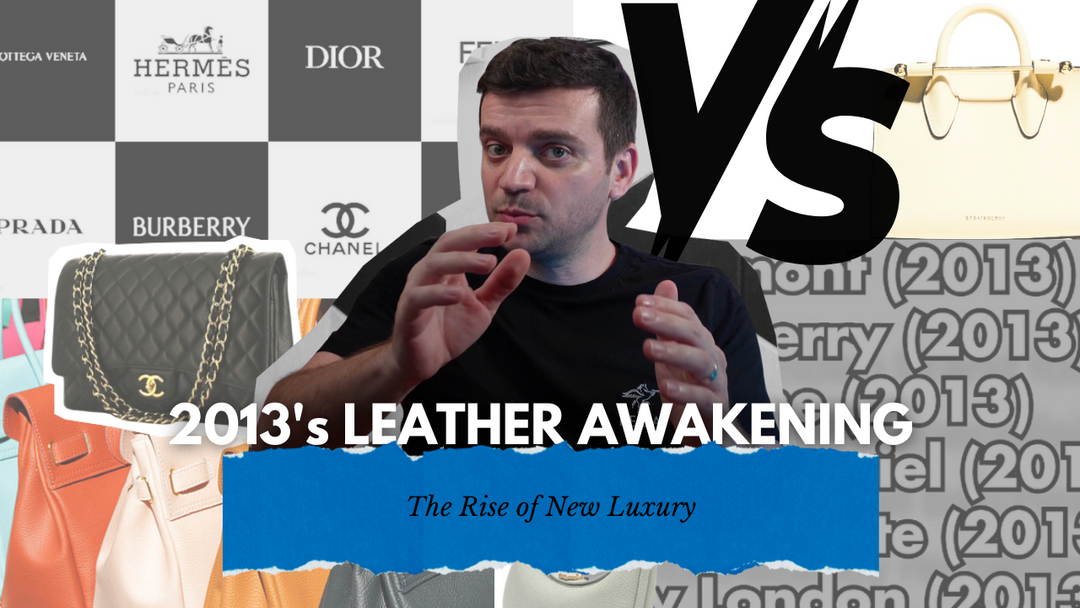 anner Leatherstein examines 2013's leather industry shift, highlighting luxury brands like Chanel and Hermes and the rise of 'new luxury' in craftsmanship.