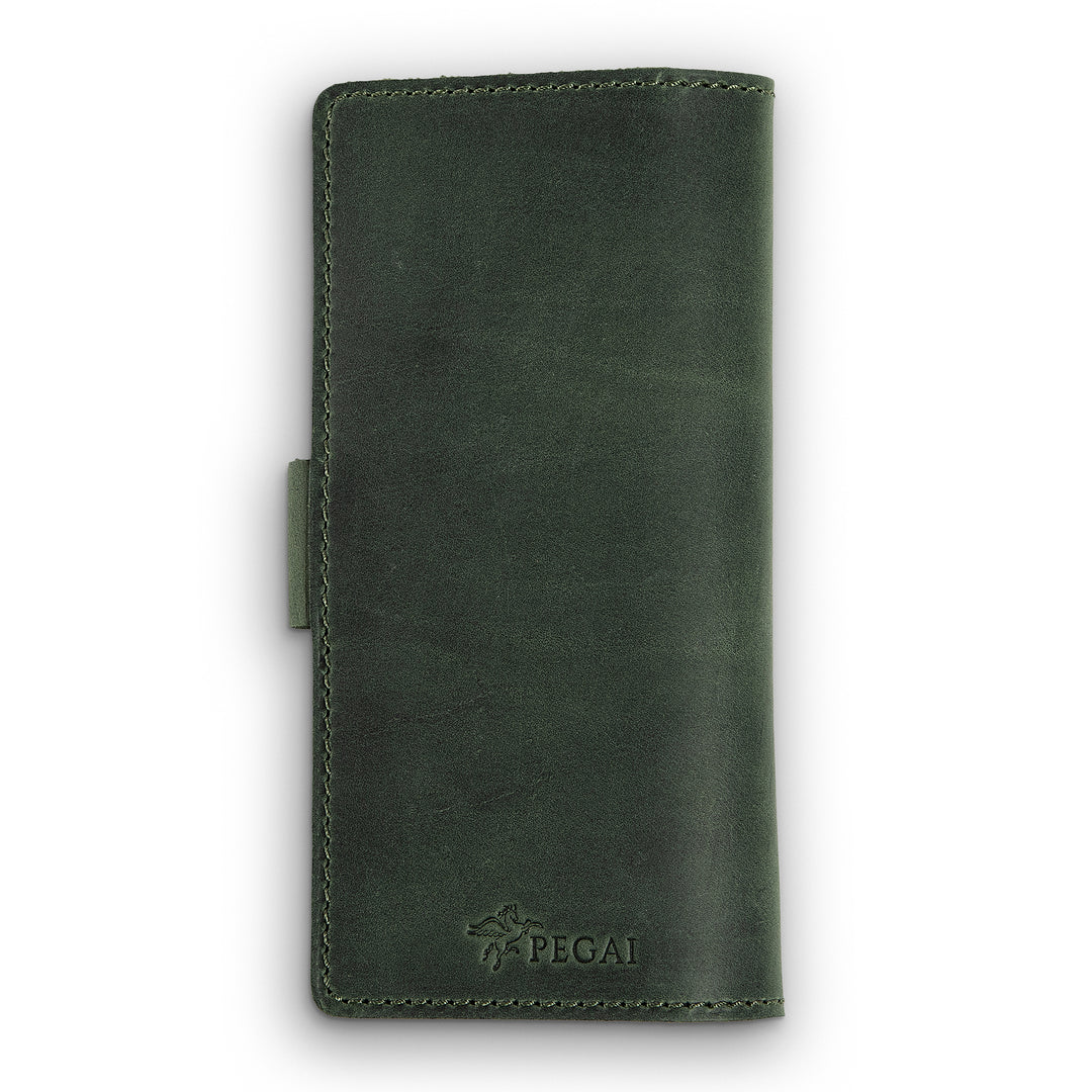 Clark | Checkbook Cover | Green