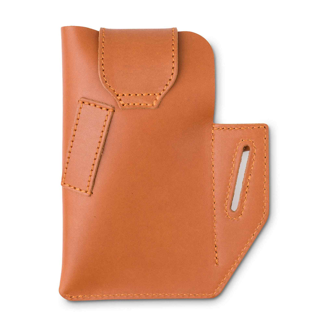 Leather Phone Holster | Taba Brown | Tech Cowboy