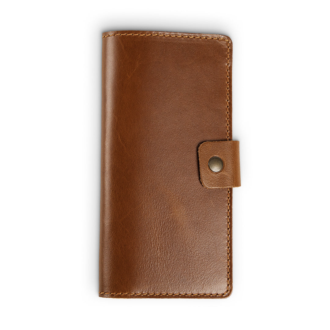 Clark | Checkbook Cover | Mustard