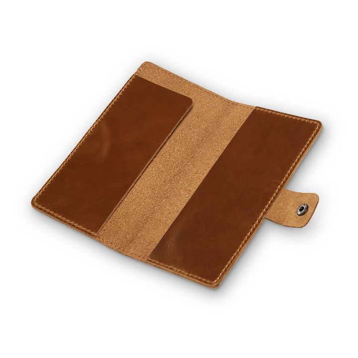 Clark | Checkbook Cover | Mustard