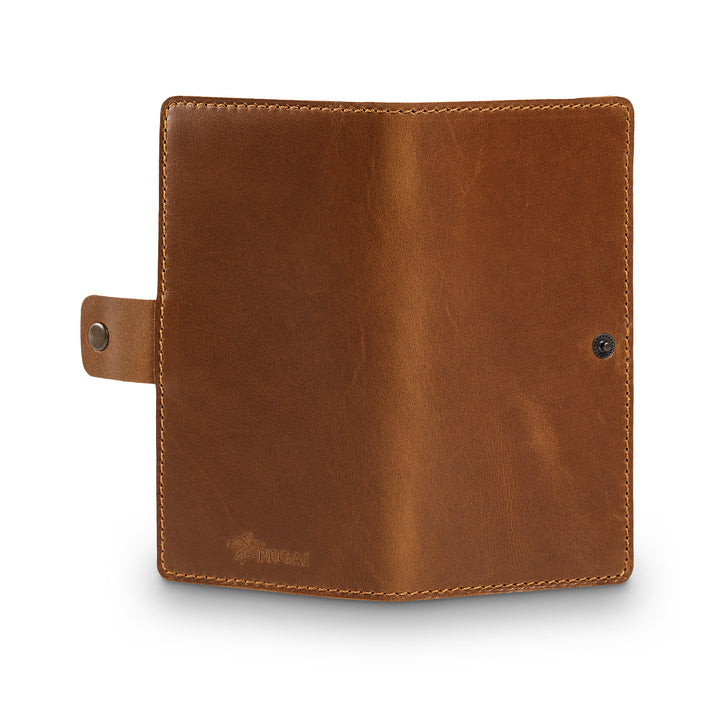 Clark | Checkbook Cover | Mustard