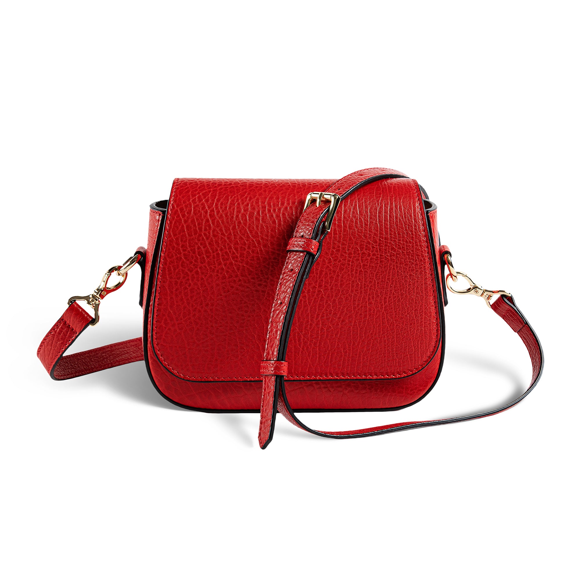 Red crossbody handbag online