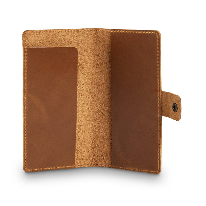 Clark | Checkbook Cover | Mustard