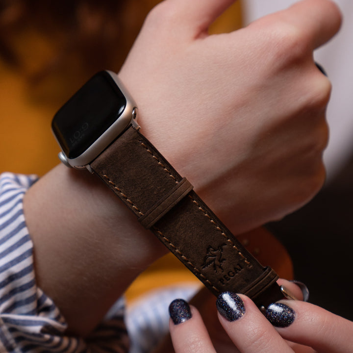 Leather Apple Watch Band | Chestnut | Addison