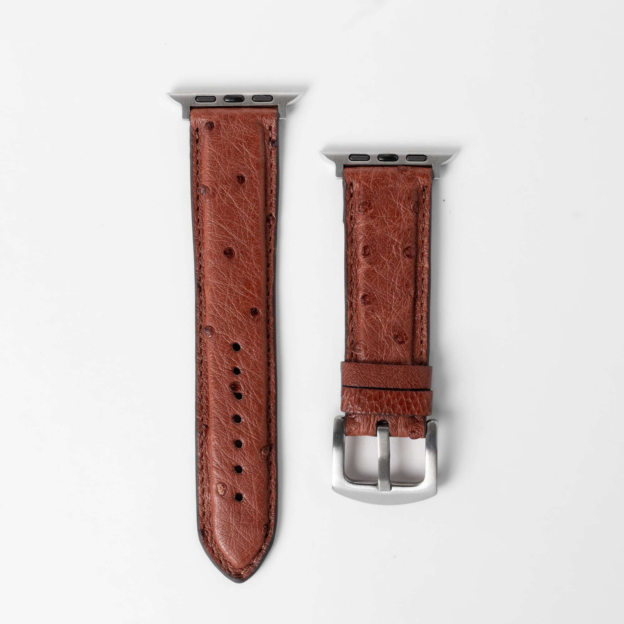 Ostrich leather discount apple watch band