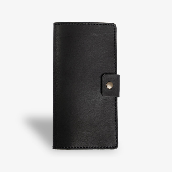 Clark | Checkbook Cover | Iphitos Black