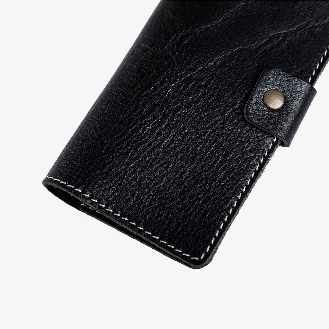 Clark | Checkbook Cover | Phokion Black