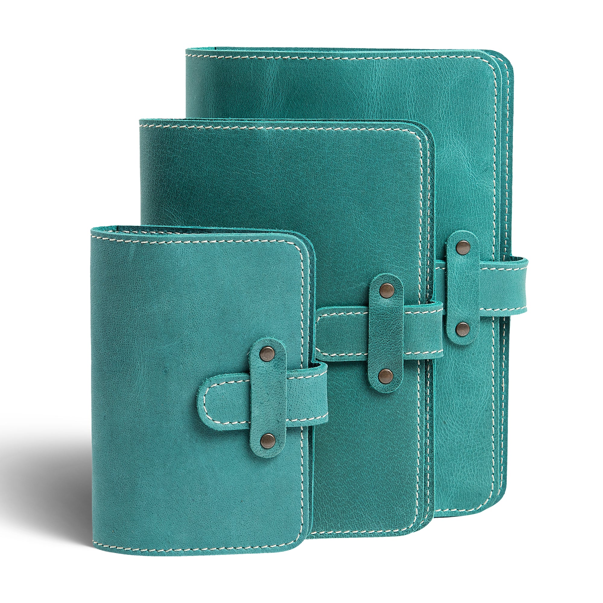 DuPage | Leather Journal | Turquoise