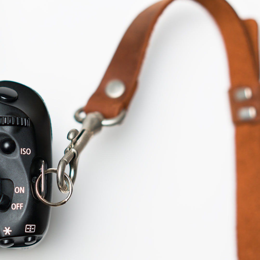 Steve | Camera Strap | Mahogany