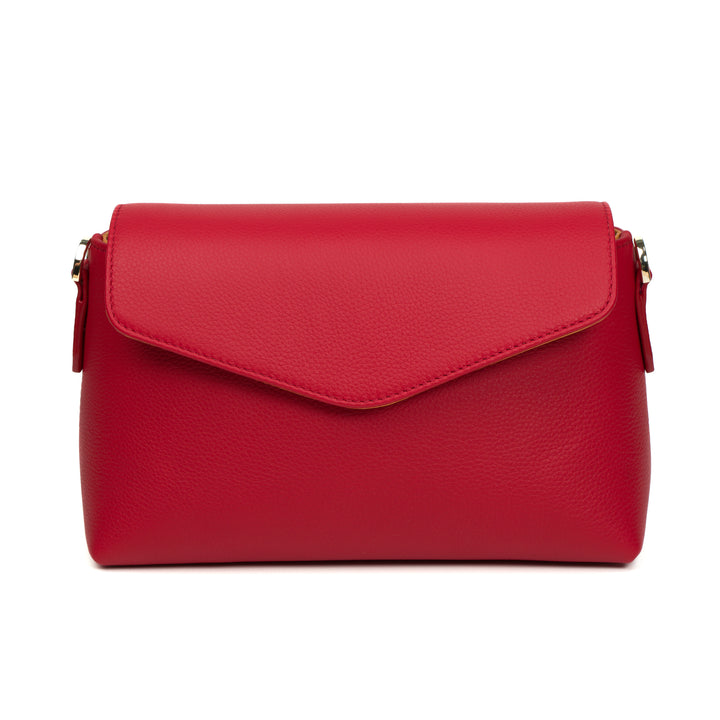 Helen | Pebbled Calf | Red