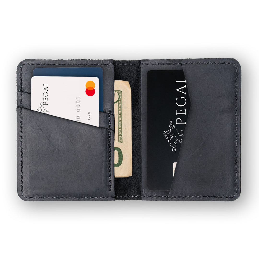 Knox | Slim Bifold Wallet | Charcoal