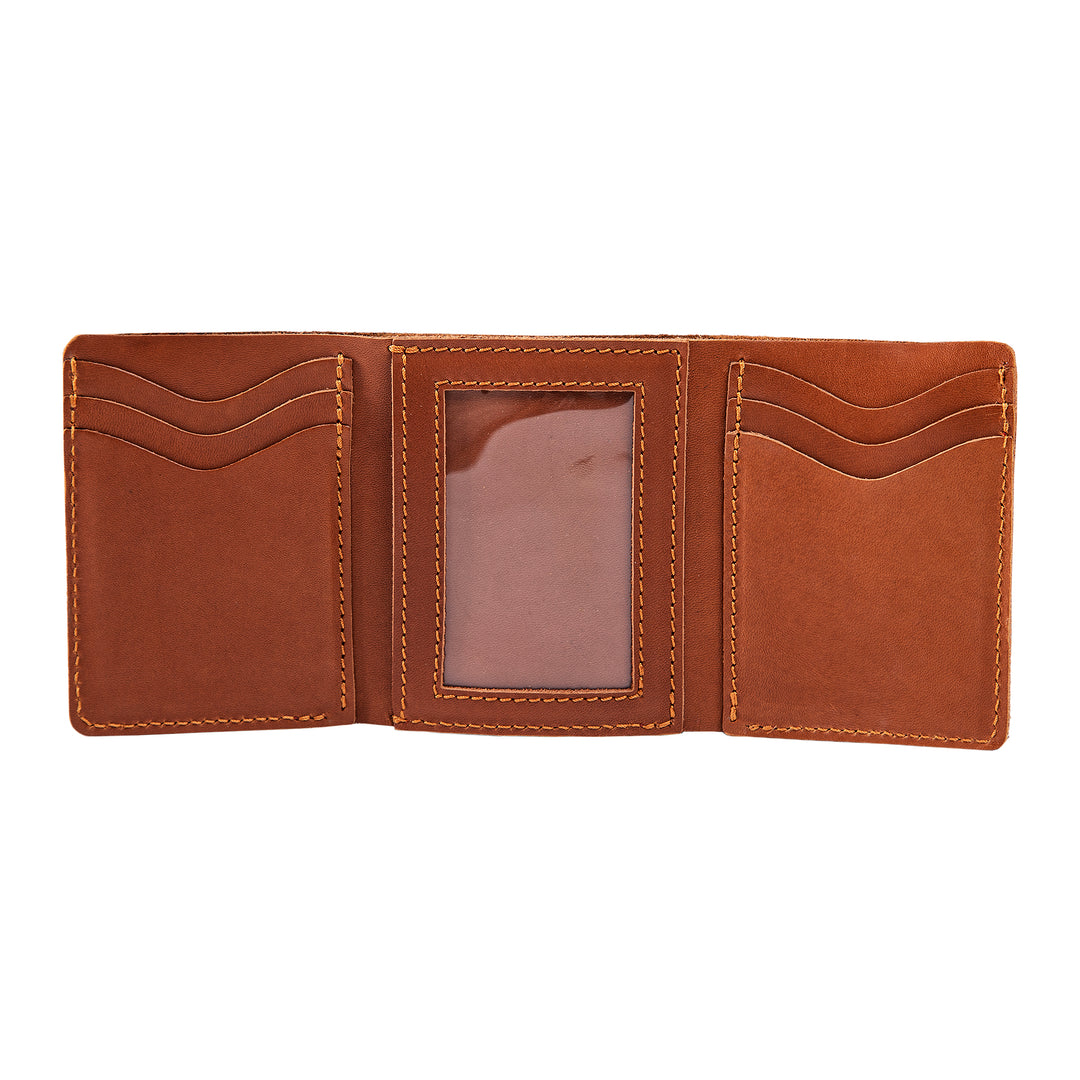 Kane | Trifold Wallet | Cognac