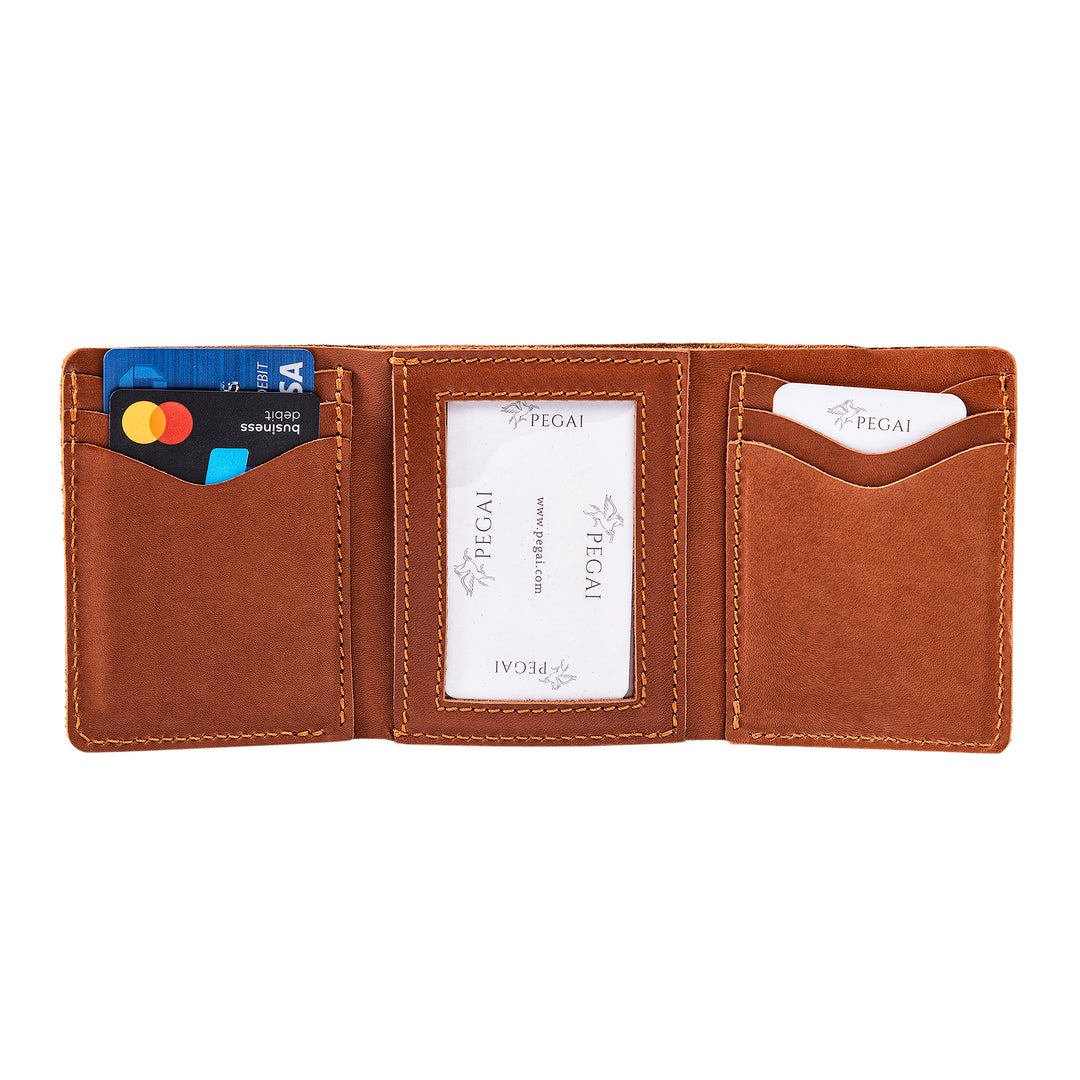 Kane | Trifold Wallet | Cognac