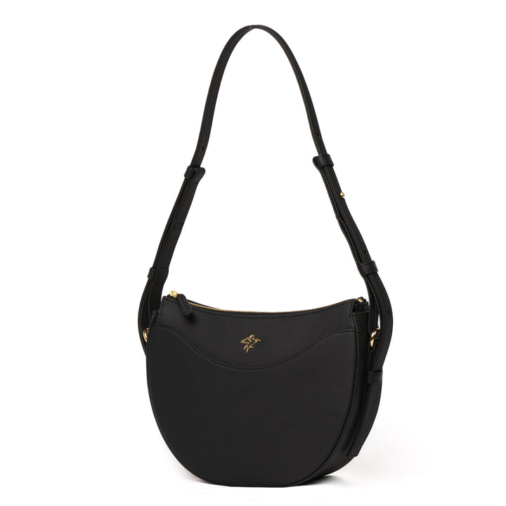 Luna | Moon Shoulder Bag | Smart Black