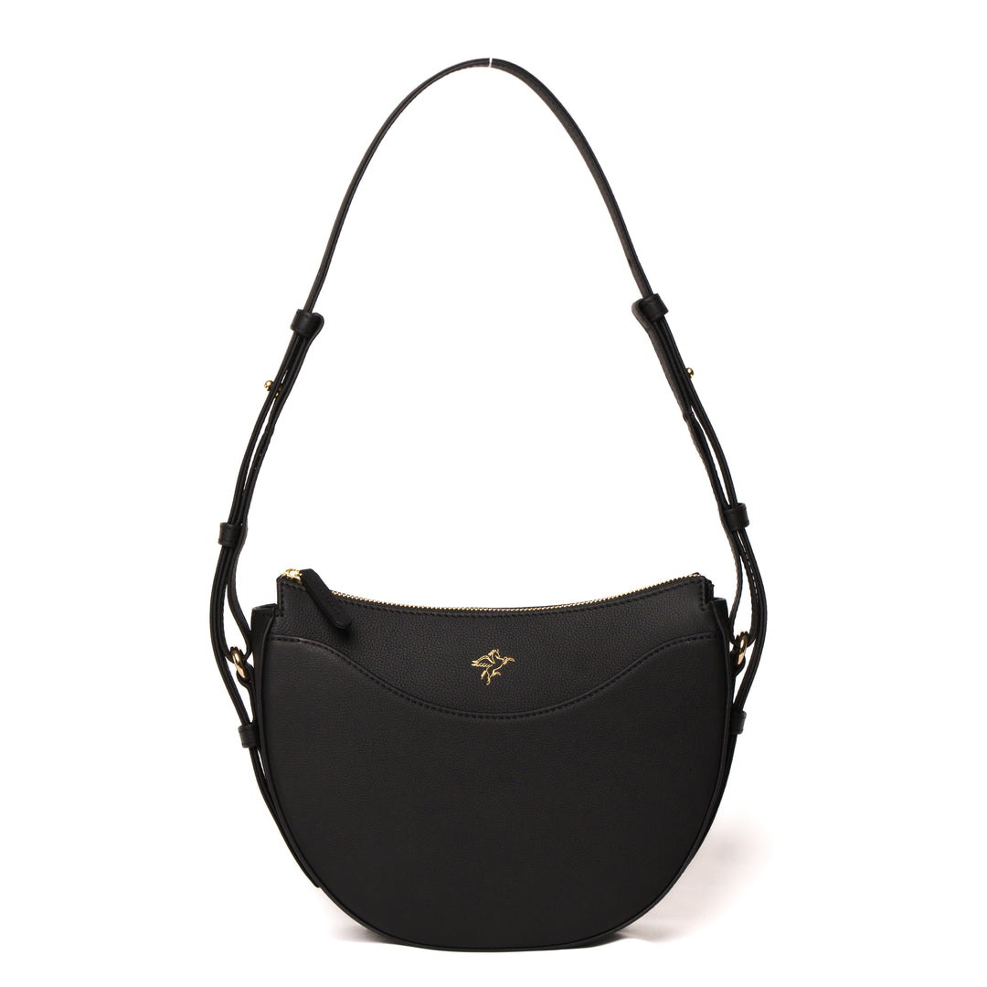 Luna | Moon Shoulder Bag | Smart Black