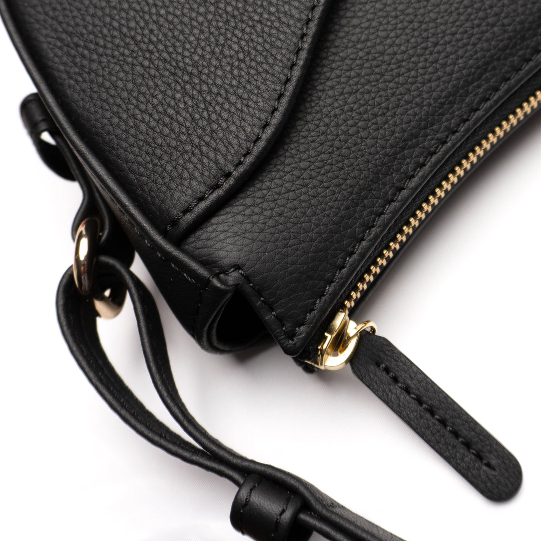 Luna | Moon Shoulder Bag | Smart Black