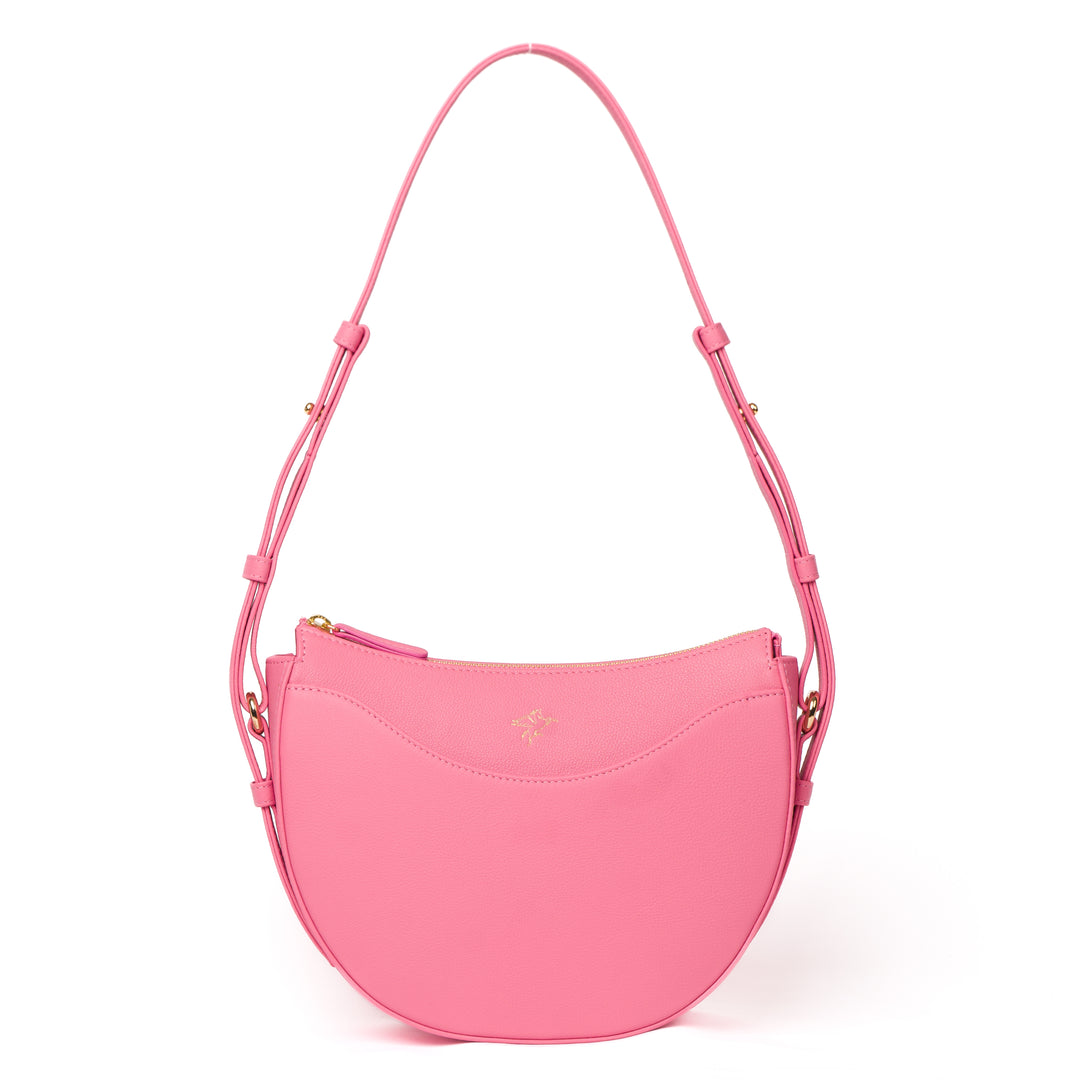 Luna | Moon Shoulder Bag | Smart Pink