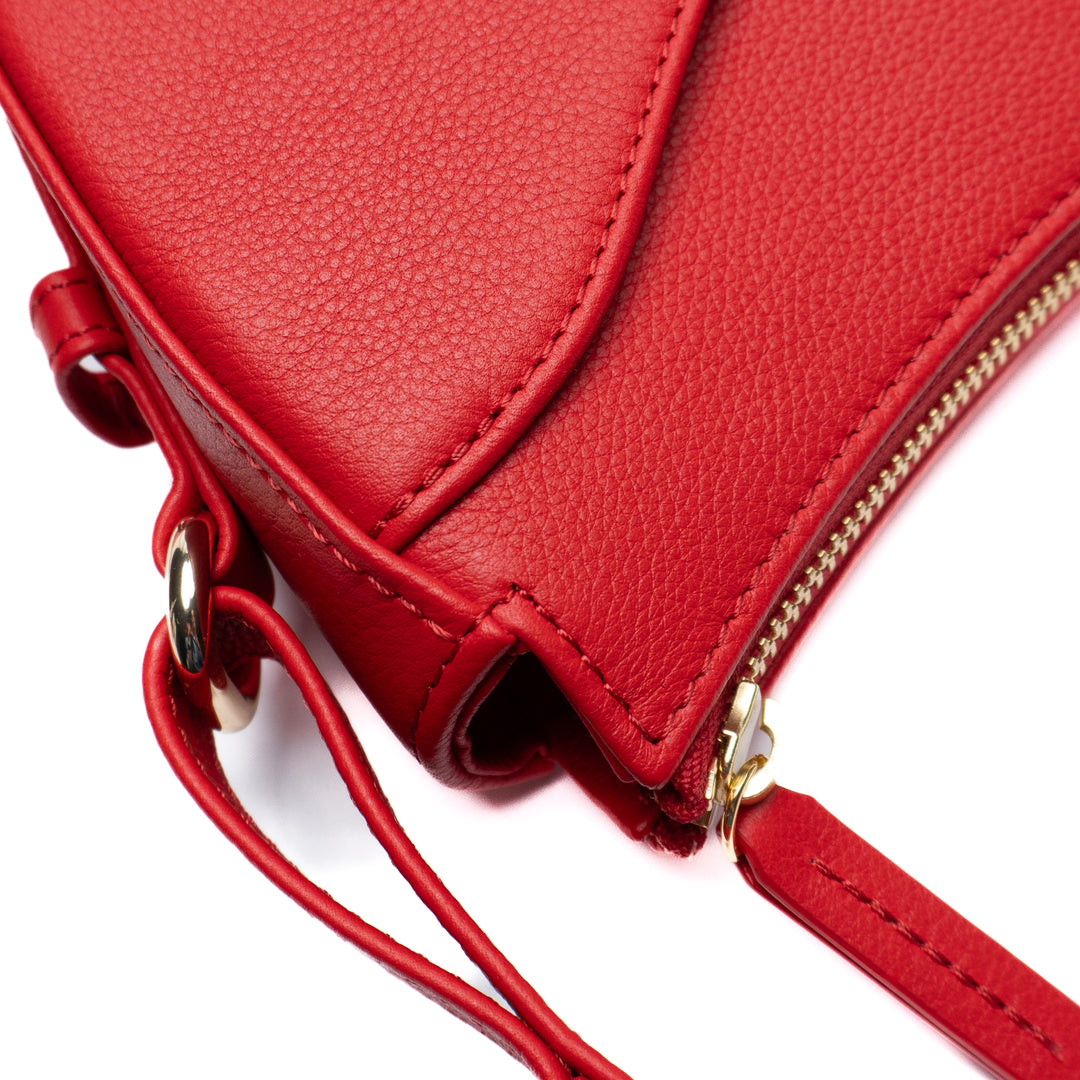 Luna | Moon Shoulder Bag | Smart Red