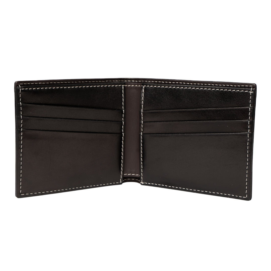 Malcolm Bill Fold Wallet | Black [Classic Edition]