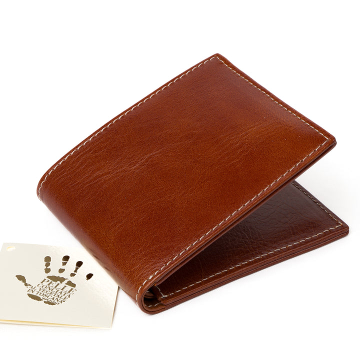 Italian Vegetable Tanned Leather Wallet | Rum [Classic Edition] | Malcolm