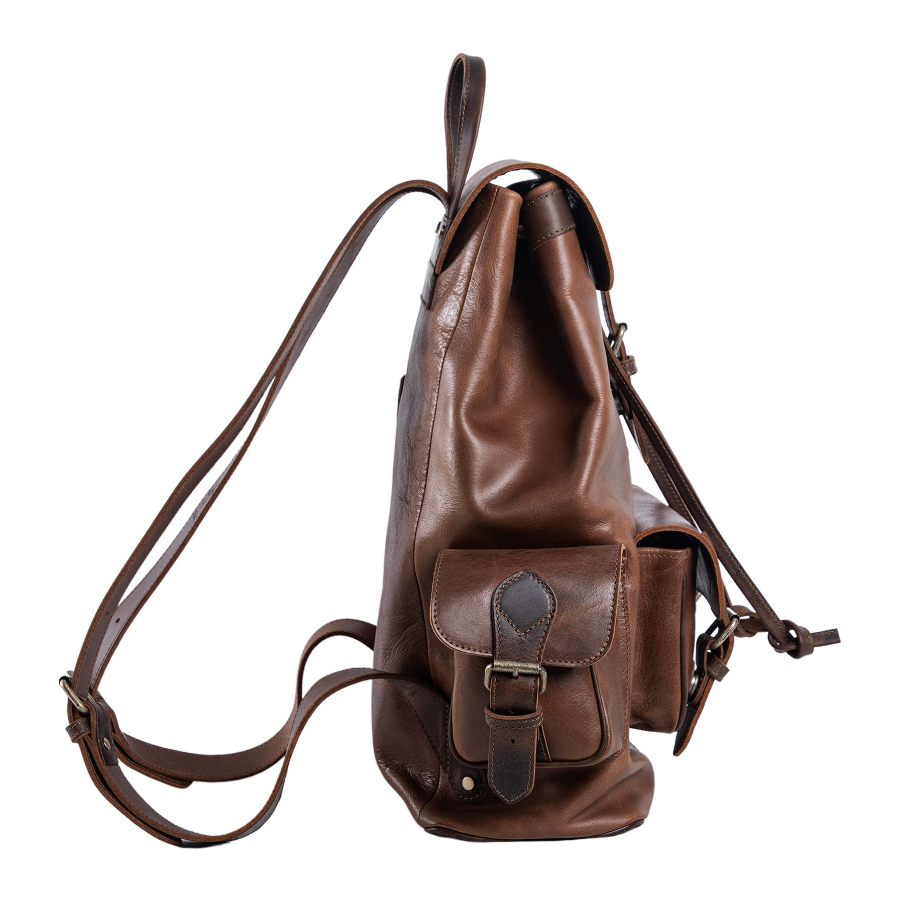McHenry | Leather Backpack | Carenos Tobacco – PEGAI