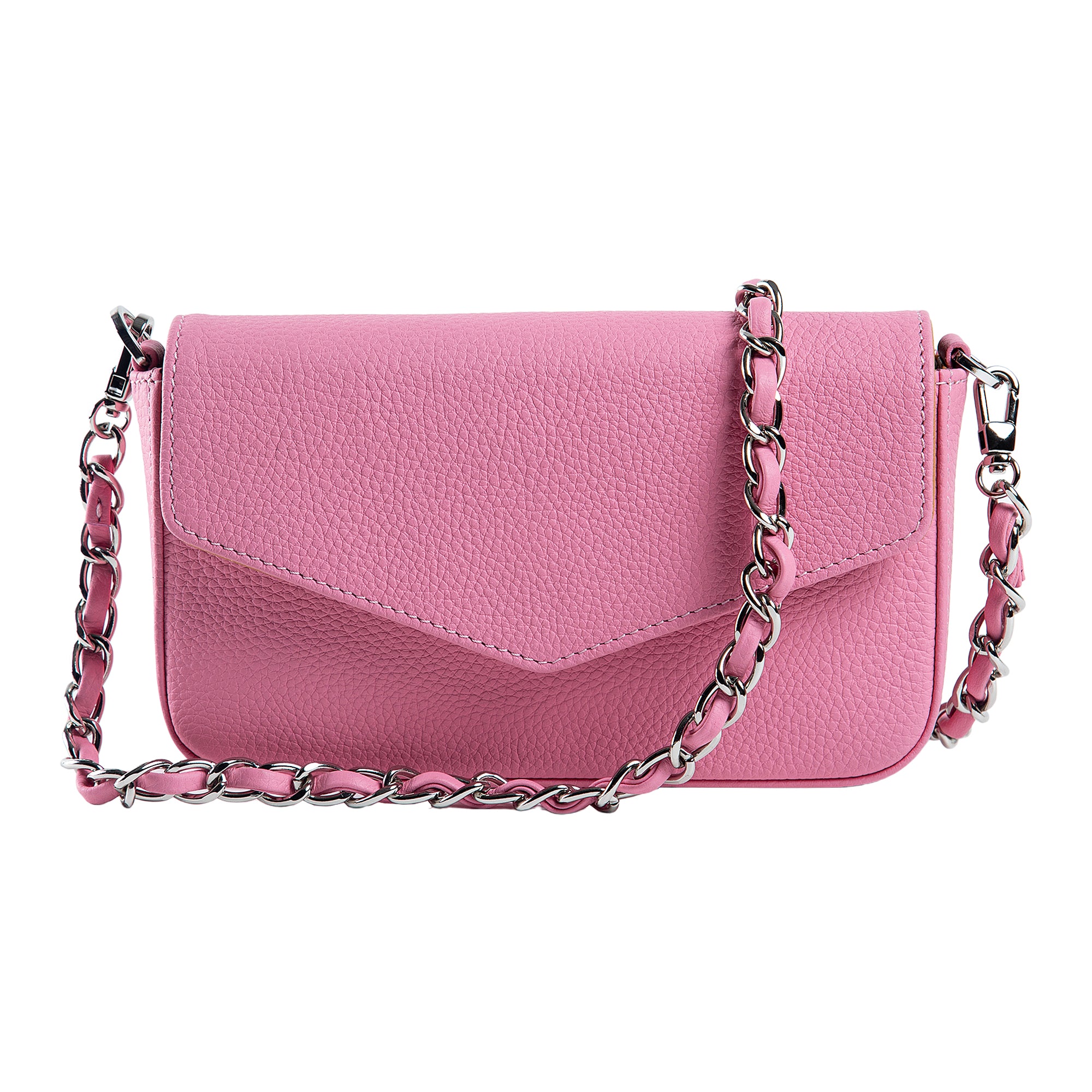 Viola | Clutch Crossbody Bag w/ Slim Wallet | Pink – PEGAI