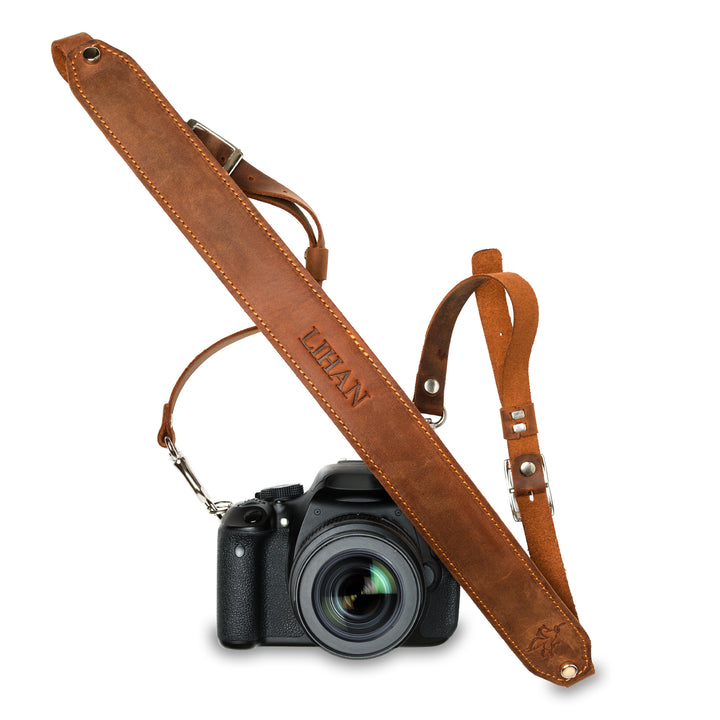 Steve | Camera Strap | Mahogany