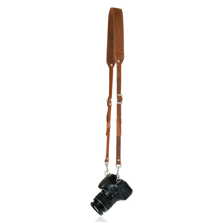 Steve | Camera Strap | Mahogany