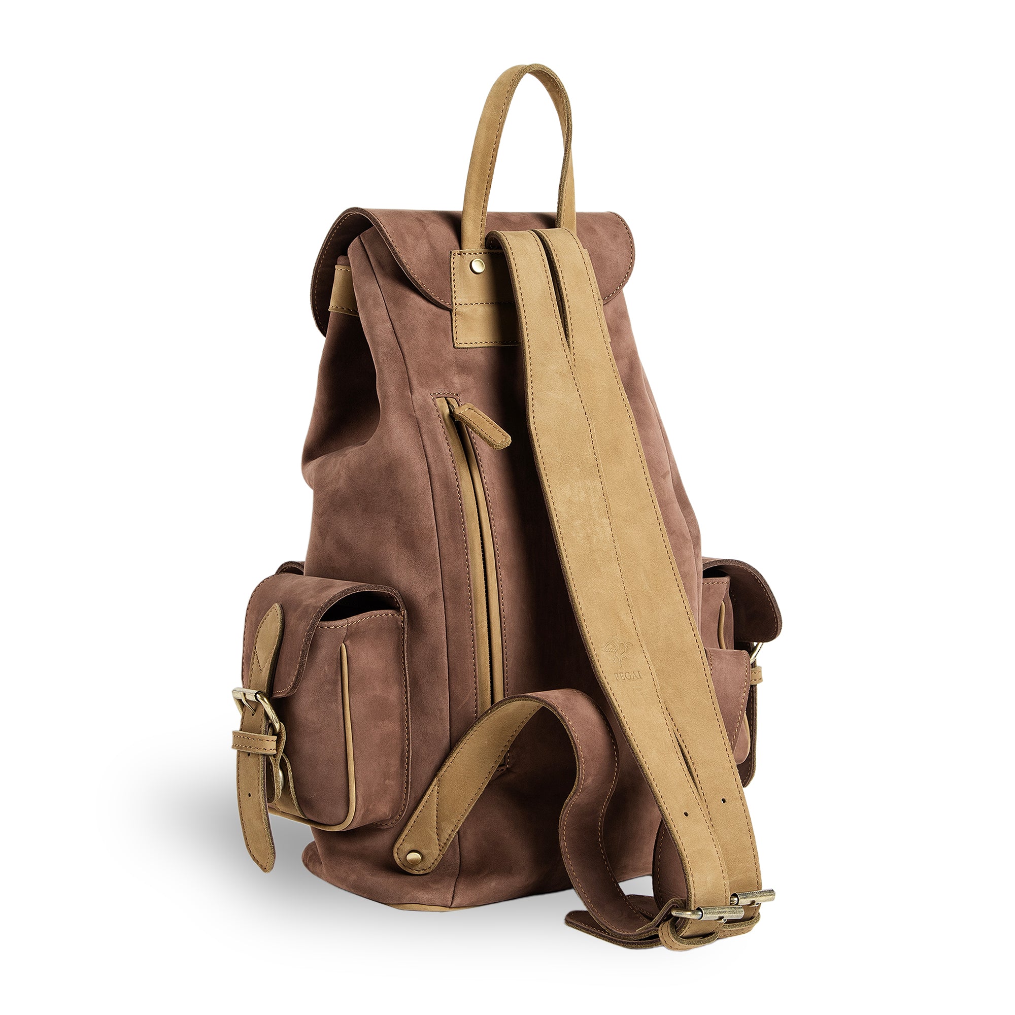 McHenry | Waterproof Leather Backpack | Choco Brown