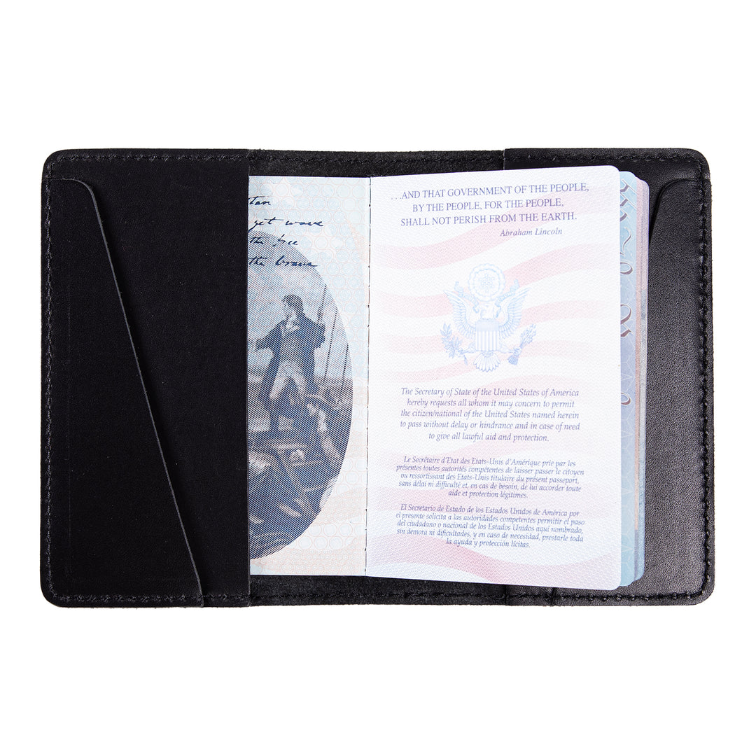 DeKalb | Passport Cover | Maui Charcoal