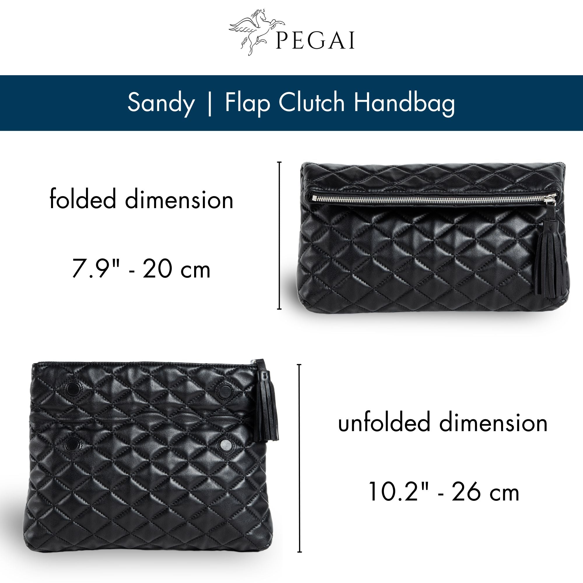 VAN HEUSEN Casual Black Clutch Black - Price in India | Flipkart.com