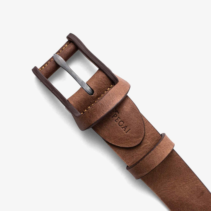 Boone | Leather Belt | Mocha