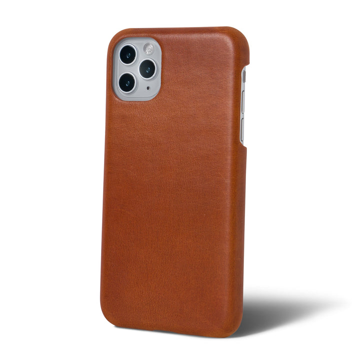 dean leather iphone case whiskey color