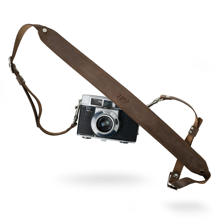 steve pro dslr camera strap chestnut