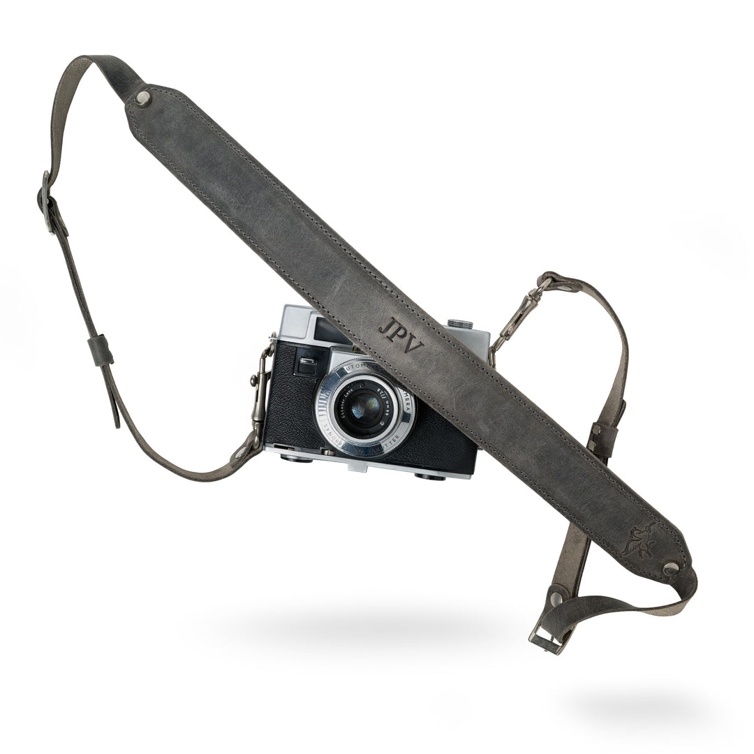 steve pro dslr camera strap rock gray