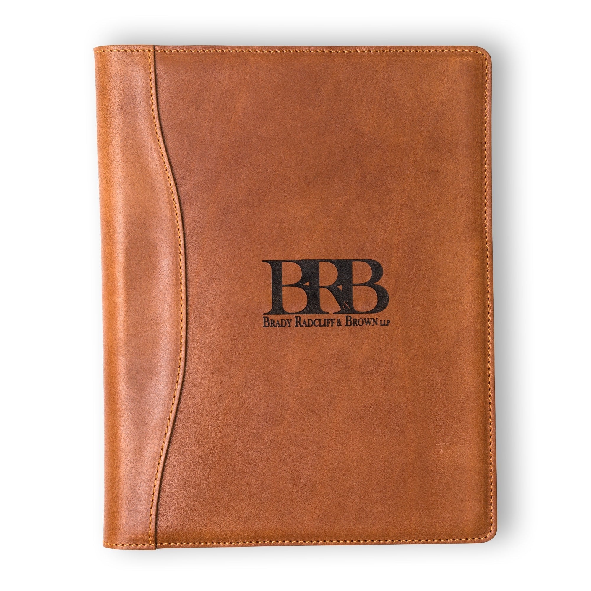 PERSONALIZED Leather Padfolio Gift For Men Laser Engraved Distressed Leather Portfolio Custom Corporate Graduation shops Company Logo | Marshall