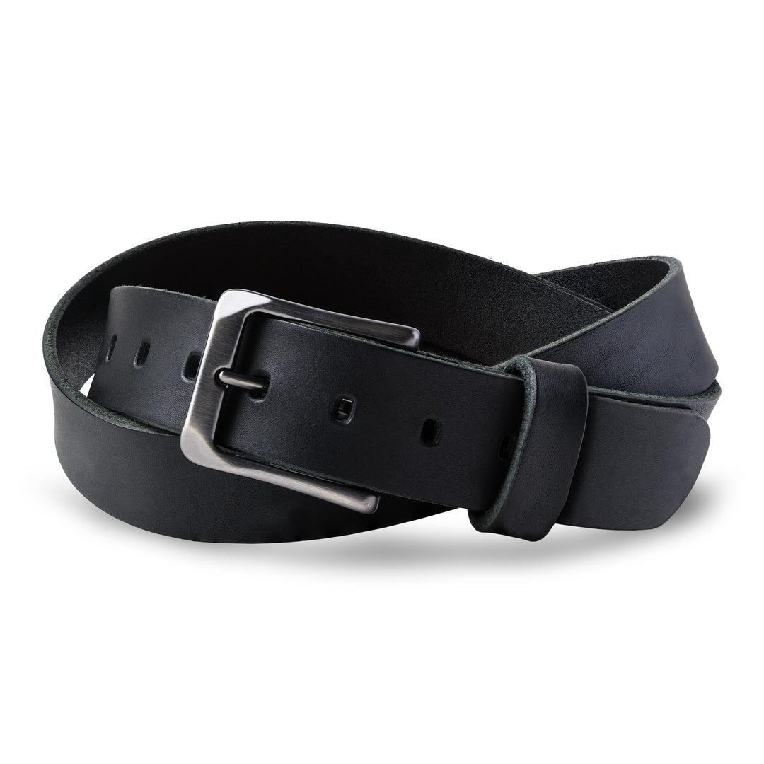 McTroy | Leather Belt | Black