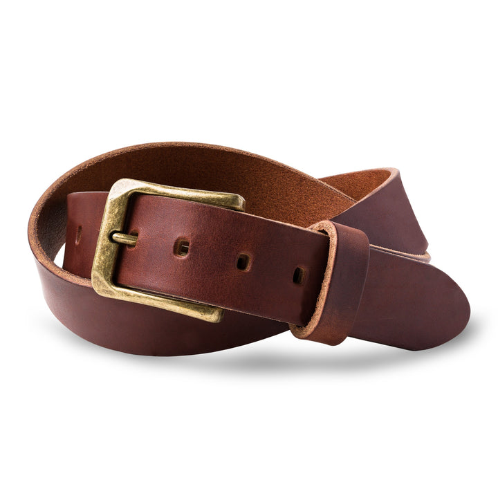 McTroy | Leather Belt | Rustic Brown