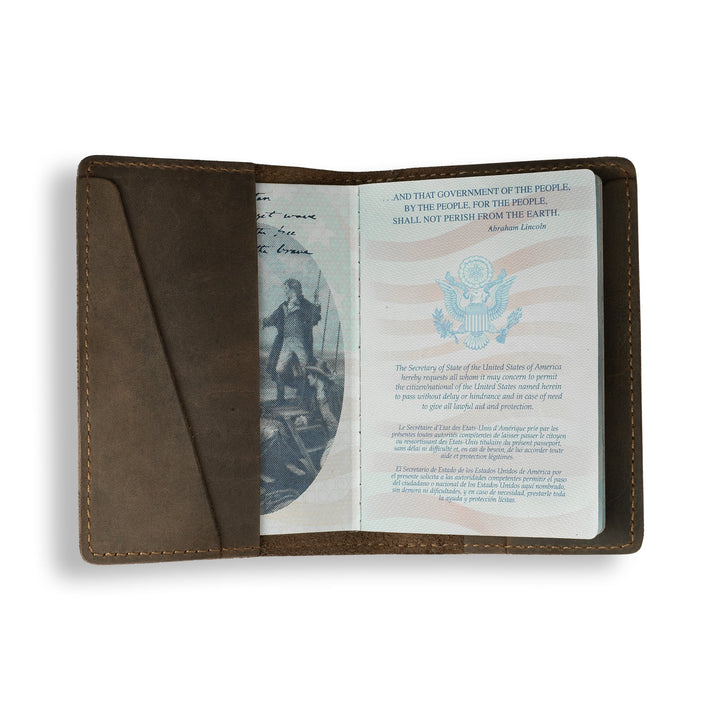 DeKalb | Passport Cover | Chestnut